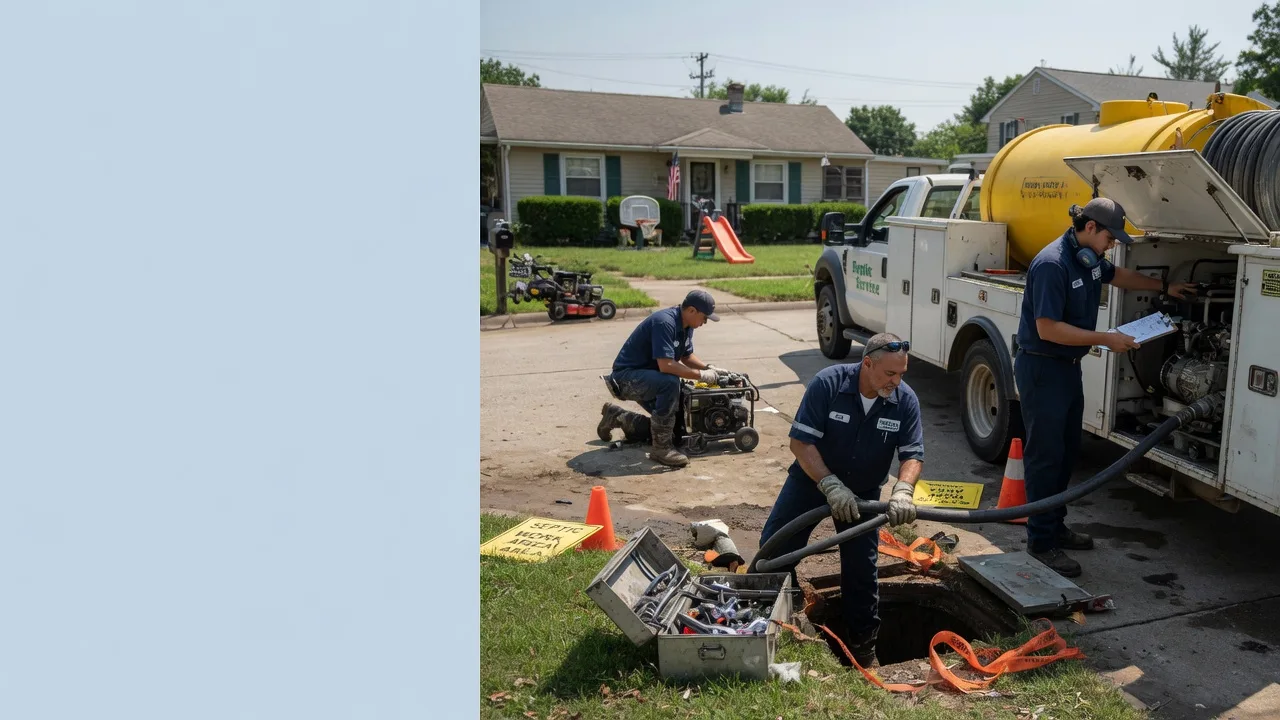 Septic Tank Pumping in Newton Center, MA near me